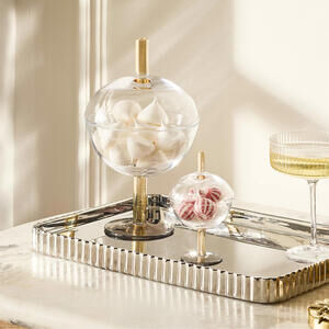 New! CB2 'Gianna' Dish with Lid - Med